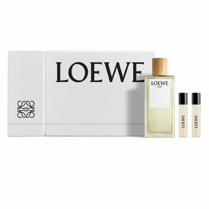 LOEWE Loewe Aire Eau De Toilette Spray Set 3 Pieces