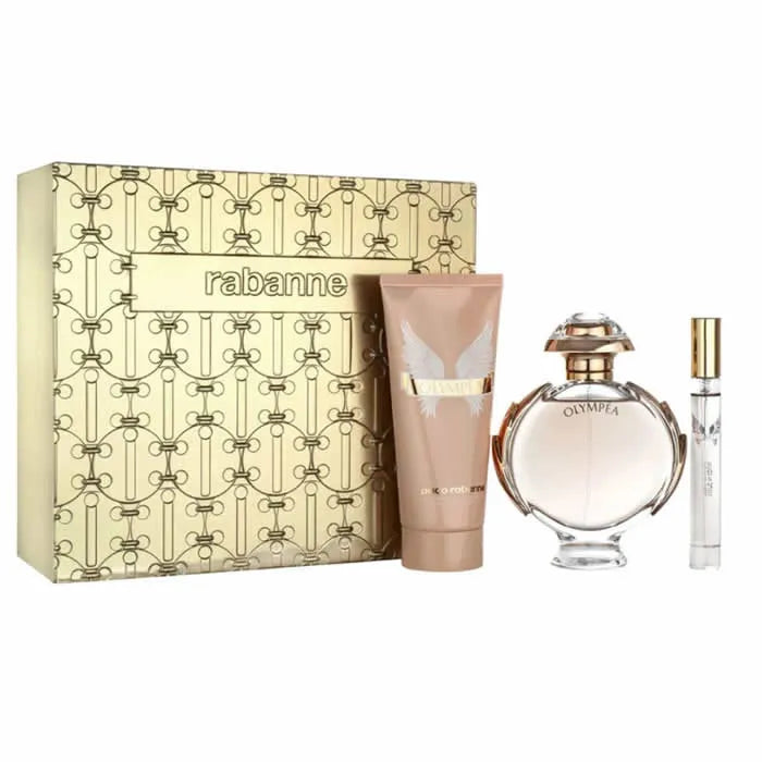 PACO RABANNE Paco Rabanne Olympea Eau De Parfum Spray Set 3 Parti