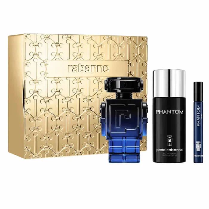 PACO RABANNE Paco Rabanne Phantom Intense Eau De Parfum Spray Set 3 Parti