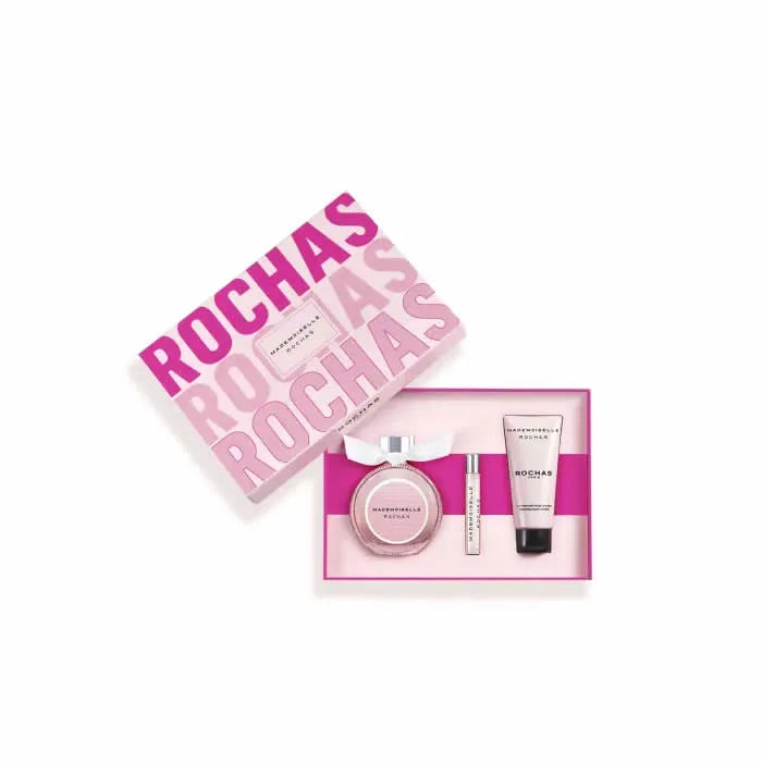 ROCHAS Rochas Mademoiselle Eau De Parfum Spray Set 3 Parti
