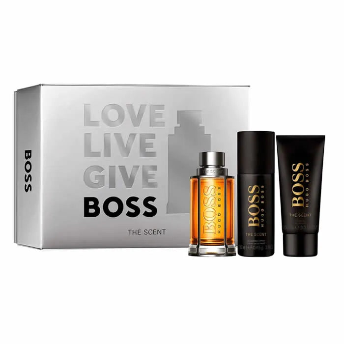 HUGO BOSS Hugo Boss The Scent Eau De Toilette Spray Set 3 Parti