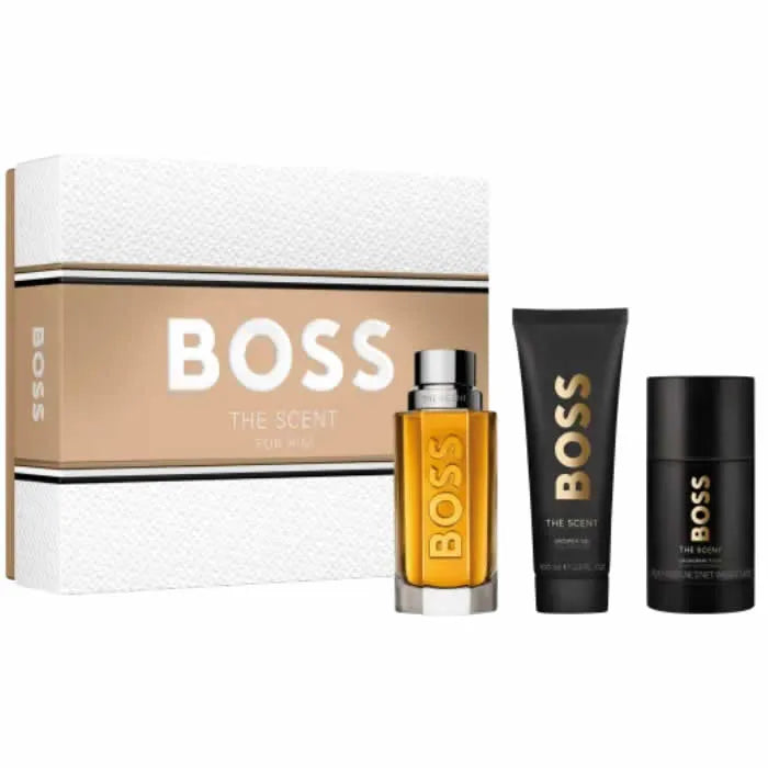 HUGO BOSS Hugo Boss The Scent For Him Eau De Toilette Spray Set 3 Parti