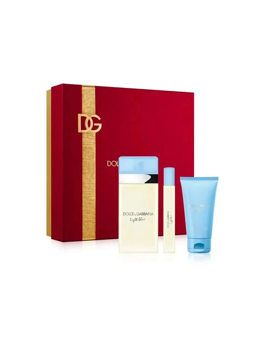 DOLCE & GABBANA Dolce and Gabbana Dolce and Gabbana Dolce and Gabbana Light Blue Pour Femme Estuche 3 Piezas