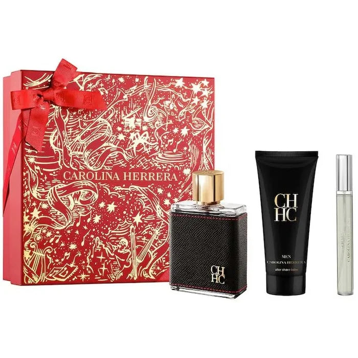 CAROLINA HERRERA Carolina Herrera Ch Men Eau De Toilette Spray Set 3 Parti